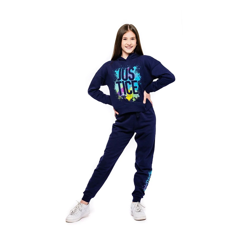 Girls Justice Splatter Joggers