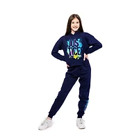 Girls Justice Splatter Joggers