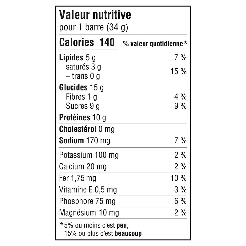 CLIF BUILDERS mini barres protéinées, 10 g de protéines, sans édulcorants artificiels, saveur de chocolat et beurre d'arachide, collation riche en protéines, préparé au Canada 10 x 34 g barres