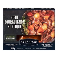 Sous Chef by Cardinal Rustic Beef Bourguignon, 600 g
