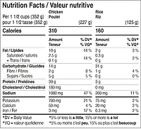 Poulet Tikka Masala avec riz à grains longs assaisonné Sous Chef par Cardinal 704 g