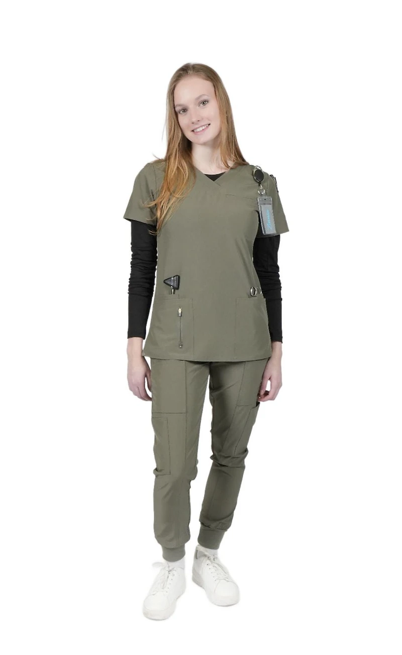 Greentown Canada Scrubs Jogger Pant (Zinnia 6218-1048), XS-2XL