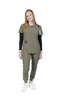 Greentown Canada Scrubs Jogger Pant (Zinnia 6218-1048), XS-2XL