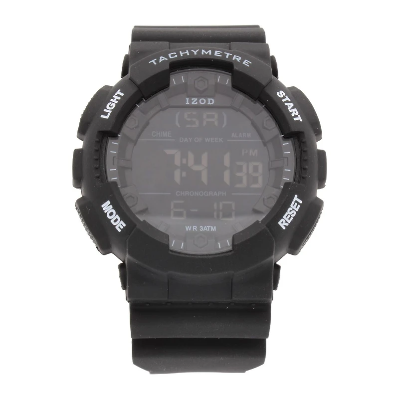 Montre Izod à affichage numérique pour hommes