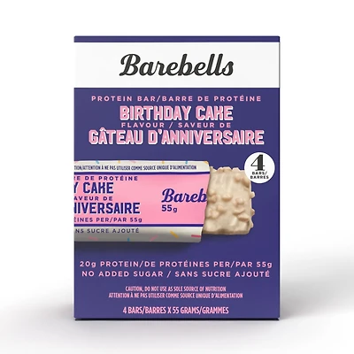 Barebells Birthday Cake 4 X 55g Count