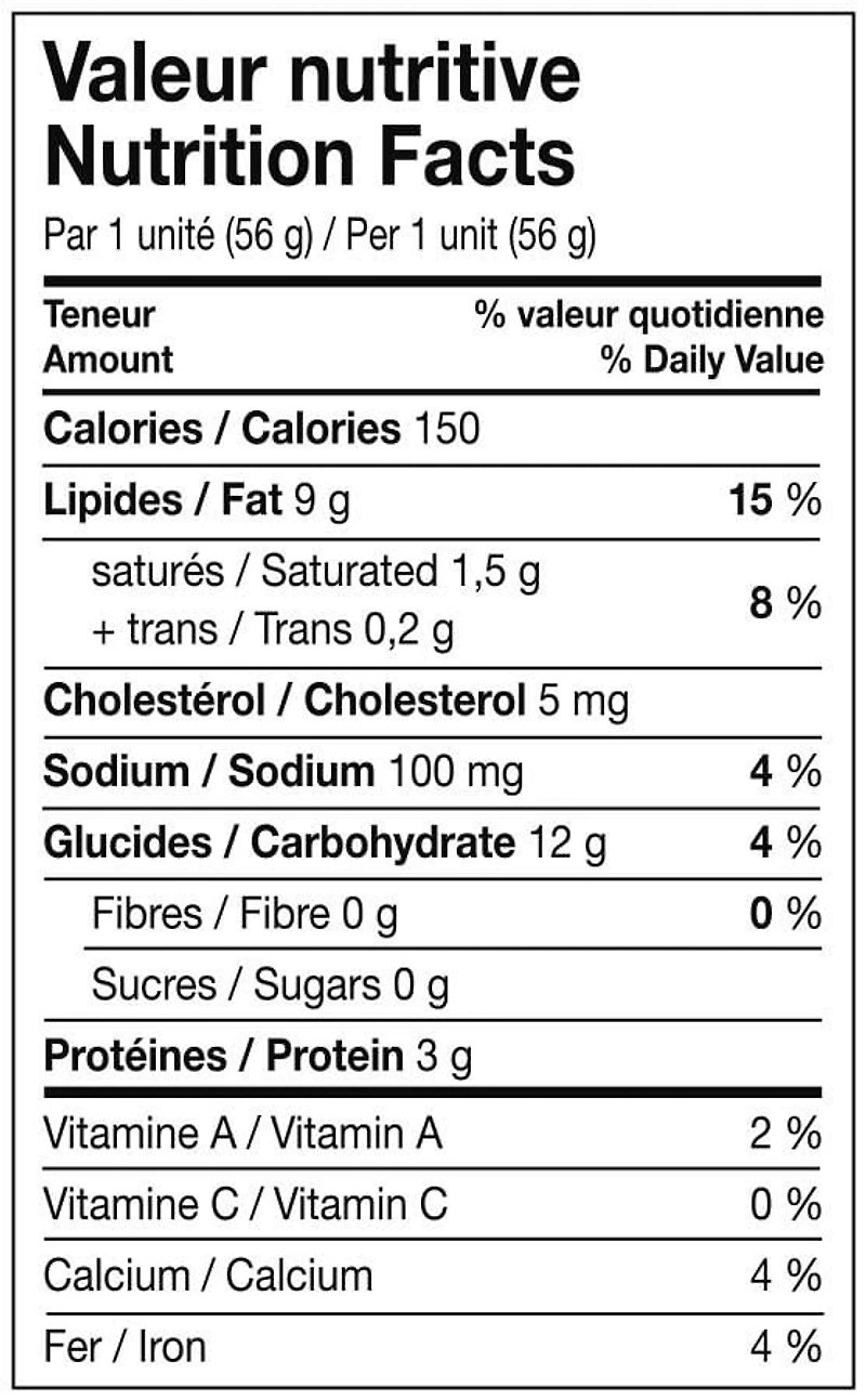 Fromagerie Bergeron Fondue Classic 36 % M.F. Creamy Cheeese