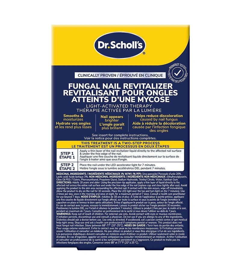 Dr. Scholl's Fungal Nail Revitalizer Kit with Light-Activated Therapy, 1 kit