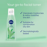Tonifiant Purifiant NIVEA pour Peau Grasse 200 ml