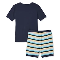 George Kids' Unisex Mommy and Me Pajamas 2-Piece Set