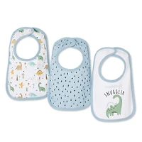 Lot de 3 bavettes George collection non genrée pour nourrissons Taille unique