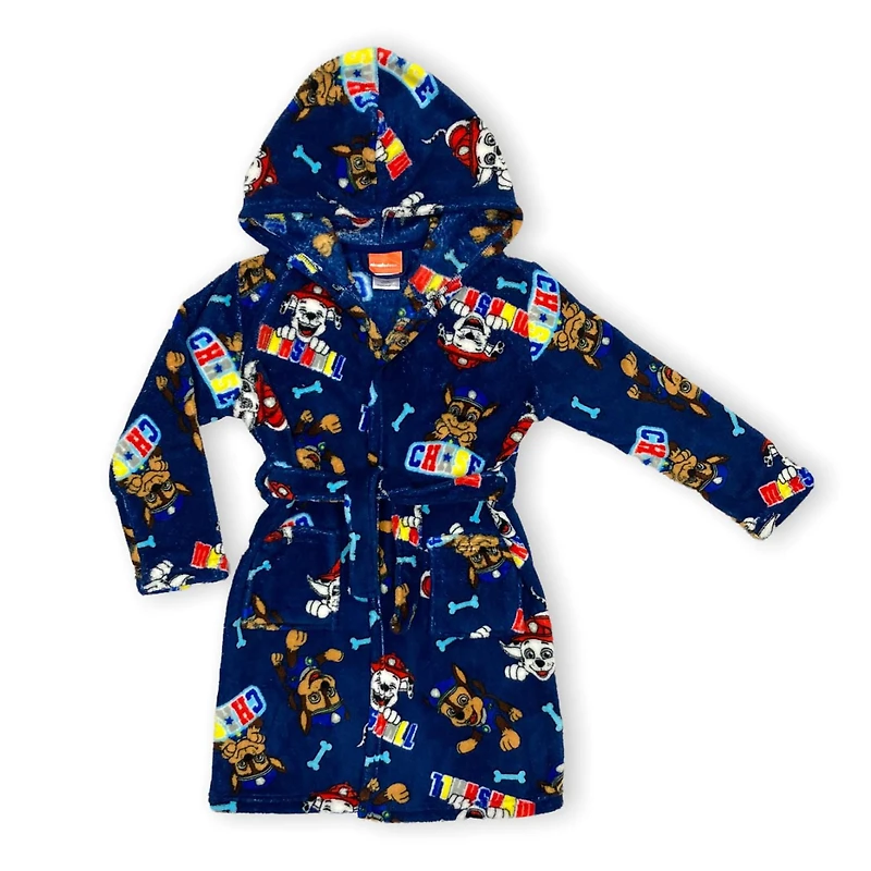 Paw Patrol Boy`s short plush robe