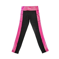 Legging à rayures rose Justice pour filles