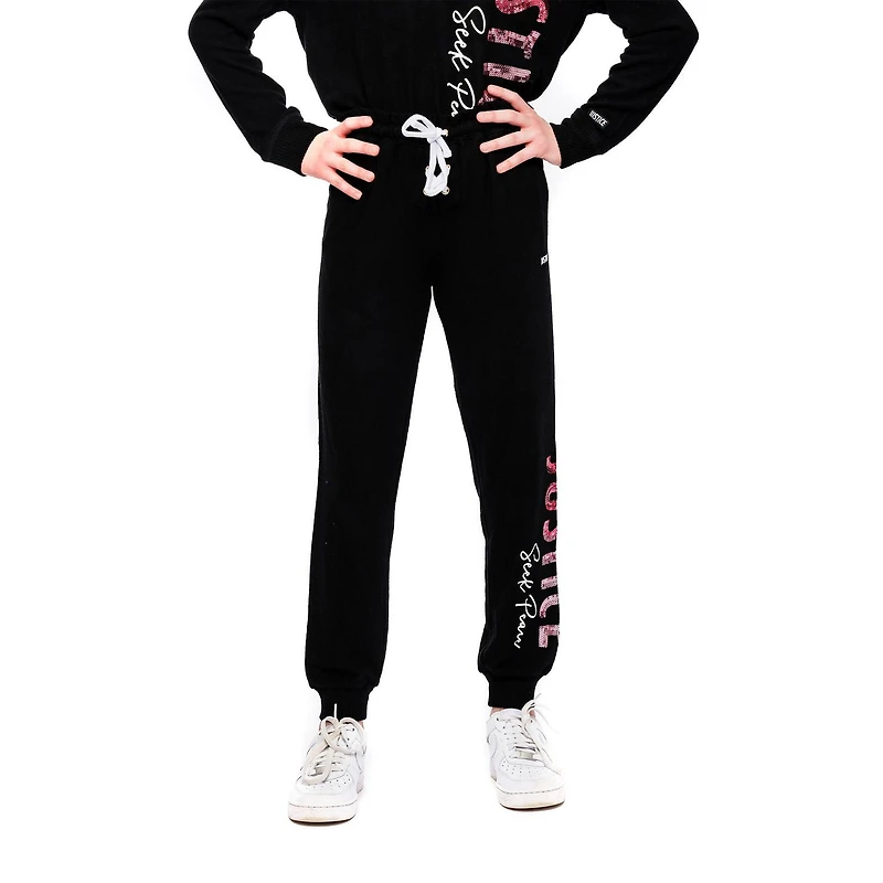 Girls Justice Jogging rayonnant de joie