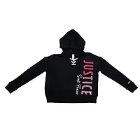 Sweat à capuche à manches longues Justice Radiating Joy pour filles
