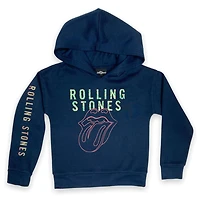 Rolling Stones Girls drop shoulder fleece hoodie