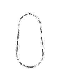 Sterling Silver 20" Men's Chain with Curb Links