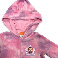 La Pat'Patrouille Pyjama une pièce à manche longue et capuchon pour filles