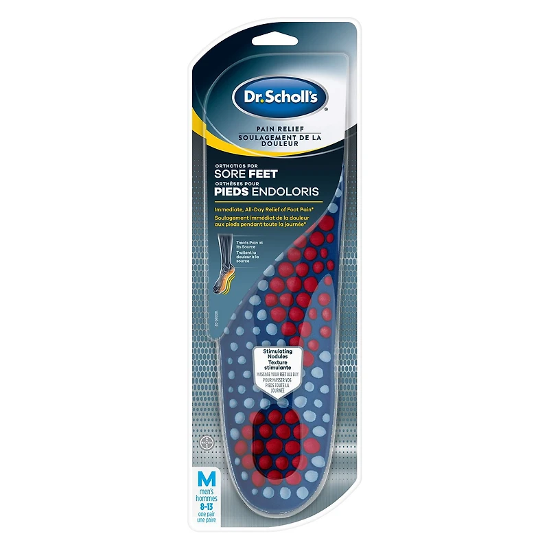 Dr.Scholl's® Pain Relief Orthotics for Sore Feet - Men's, One pair