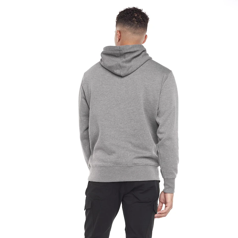 Chandail manches longues à capuchon Dark Black pour hommes