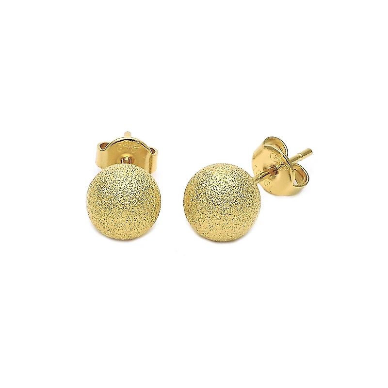 Quintessential 14kt Gold Plated Earring Set
