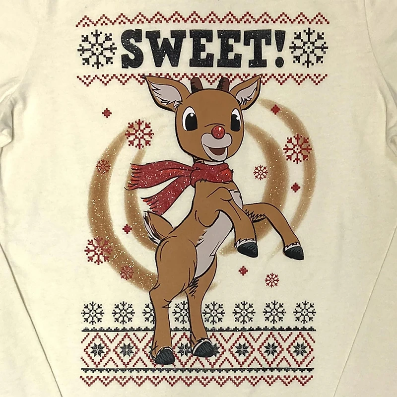 Rudolph, the Red Nosed Reindeer T-Shirt à manches longues pour fille