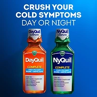 Vicks Dayquil Complete Cold & Flu Liquid, 354mL