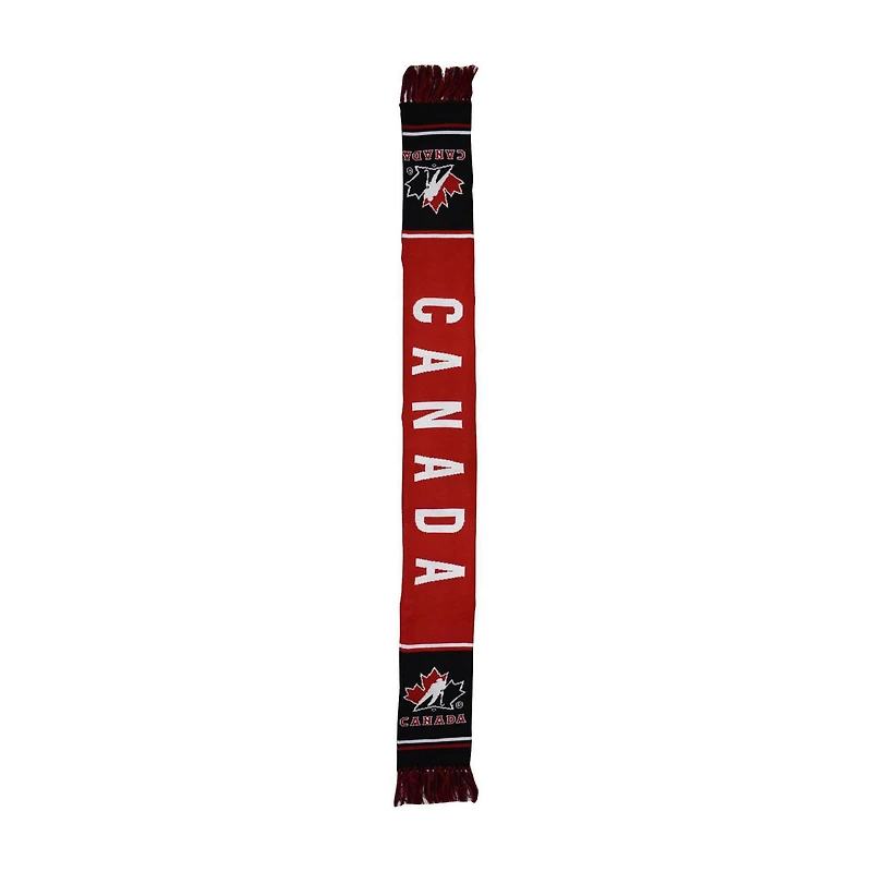 Men's Hockey Canada White Logo Scarf