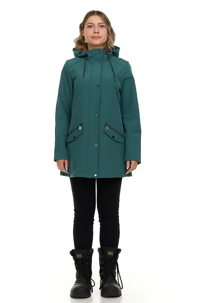 Tec-One Ladies Softshell Anorak Hooded Jacket, XS- XL