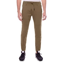 Dark Black Men's Comfort Stretch Pull-On Jogger