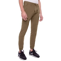 Dark Black Men's Comfort Stretch Pull-On Jogger