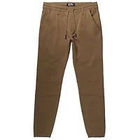 Dark Black Men's Comfort Stretch Pull-On Jogger