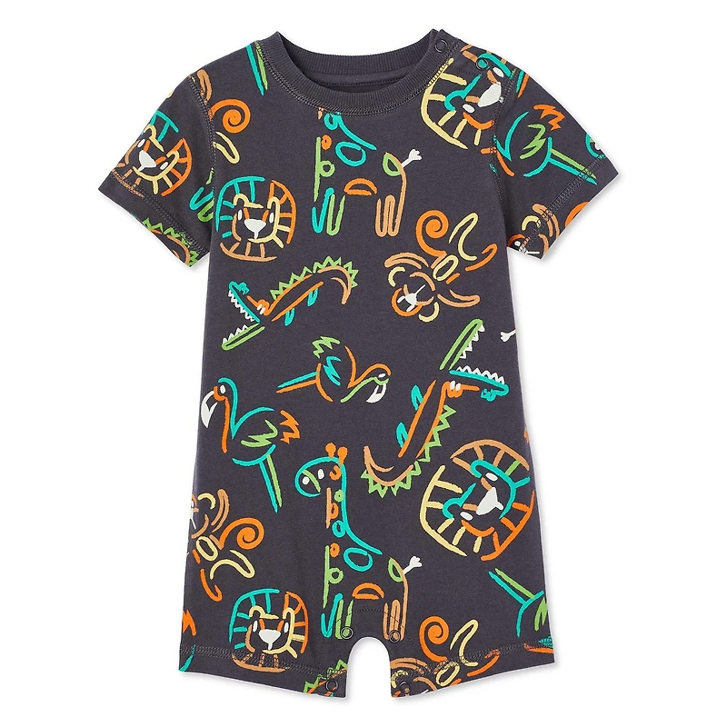 George Baby Boys' Short Sleeve Romper