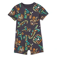 George Baby Boys' Short Sleeve Romper