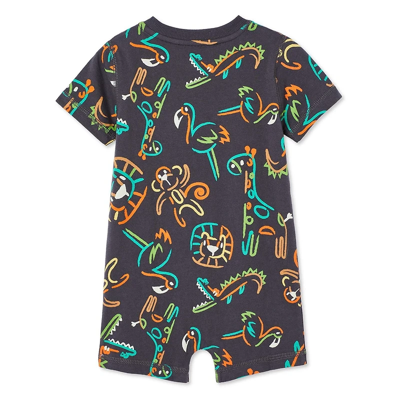 George Baby Boys' Short Sleeve Romper