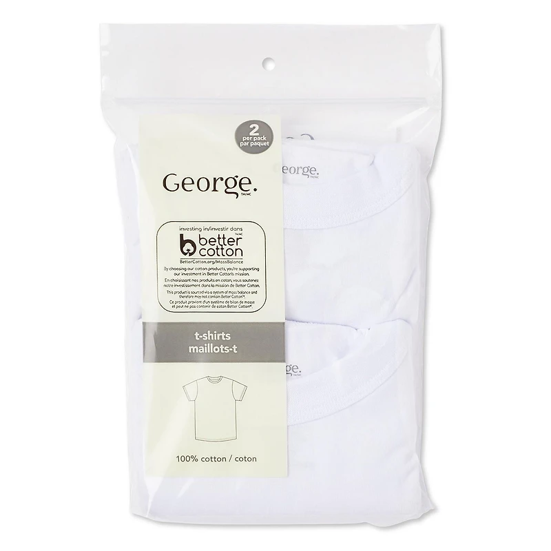 Lot de 2 t-shirts en coton George pour garçons