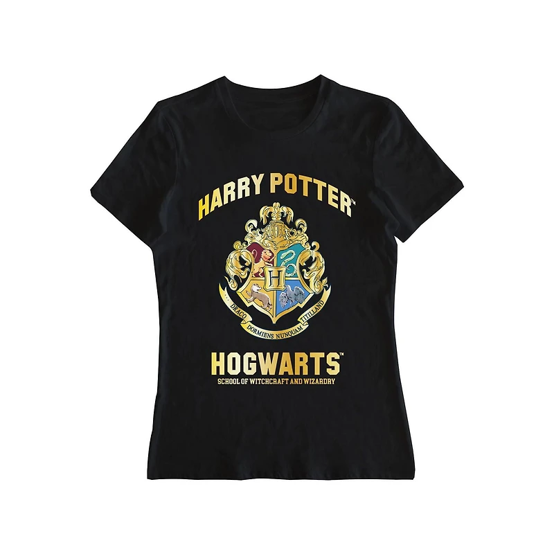 Ladies Harry Potter Hogwarts Forever Short Sleeve T-Shirt