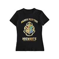 Ladies Harry Potter Hogwarts Forever Short Sleeve T-Shirt