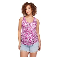 Débardeur à col henley avec boutons pression Paisley Sky Maternité