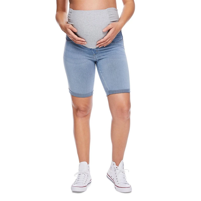 Paisley Sky Maternity OTB Knit Bermuda Short