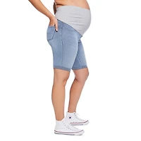 Paisley Sky Maternity OTB Knit Bermuda Short