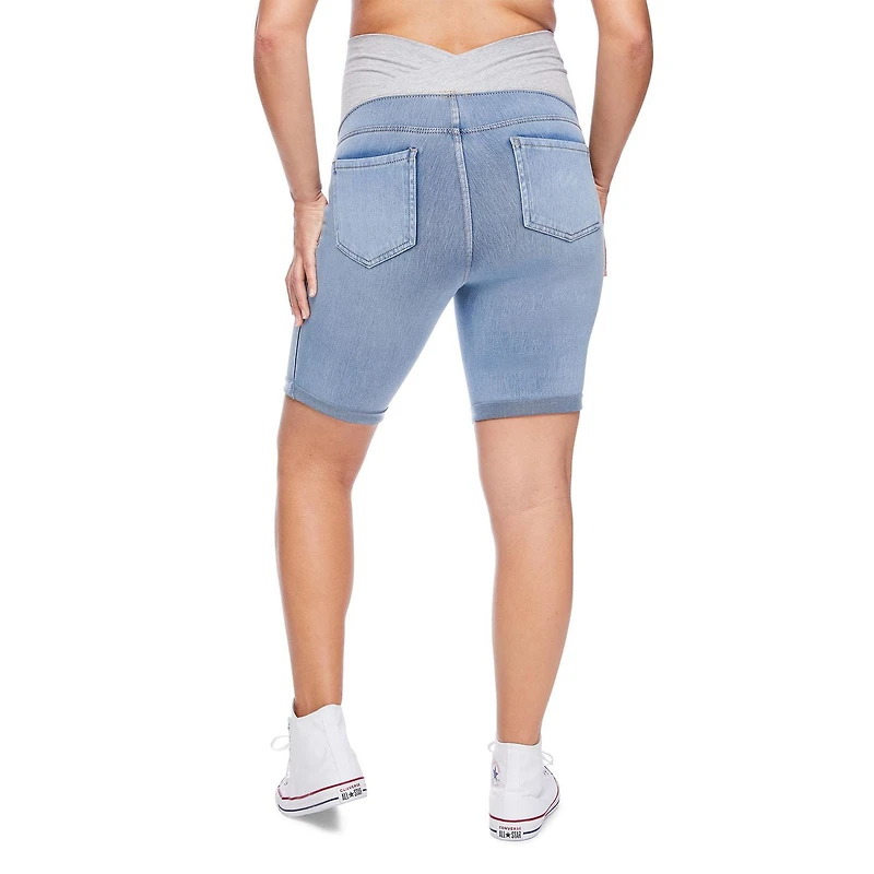 Paisley Sky Maternity OTB Knit Bermuda Short