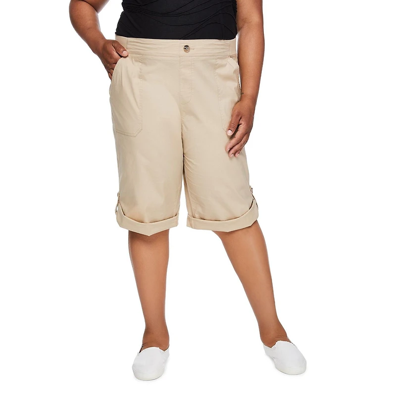 Iyla Women's Plus Converter Bermuda Short