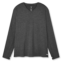 T-shirt à manches longues avec trou pour pouces Athletic Works Plus pour femmes