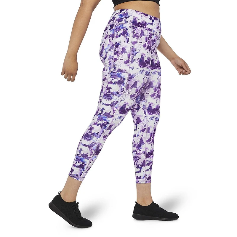 Legging avec blocs imprimés Athletic Works Plus pour femmes
