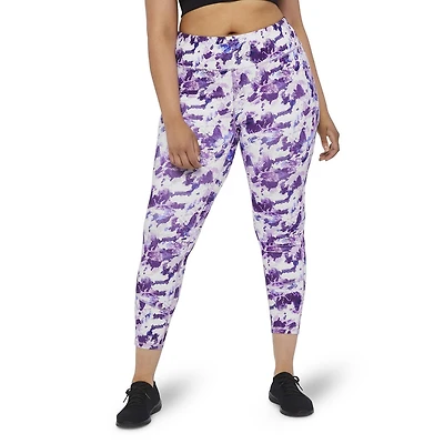 Legging avec blocs imprimés Athletic Works Plus pour femmes