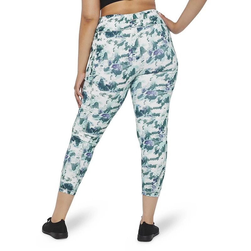 Legging avec blocs imprimés Athletic Works Plus pour femmes