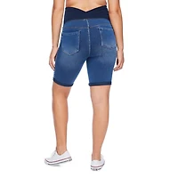 Paisley Sky Maternity OTB Knit Bermuda Short