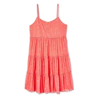My Sister's Closet Girls' Tiered Ruffle Dress