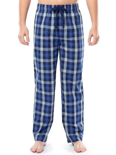 Pantalon de nuit léger et décontracté pour hommes IZOD, bleu