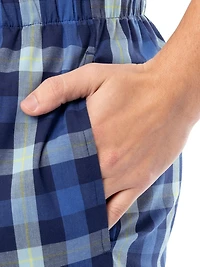 Pantalon de nuit léger et décontracté pour hommes IZOD, bleu